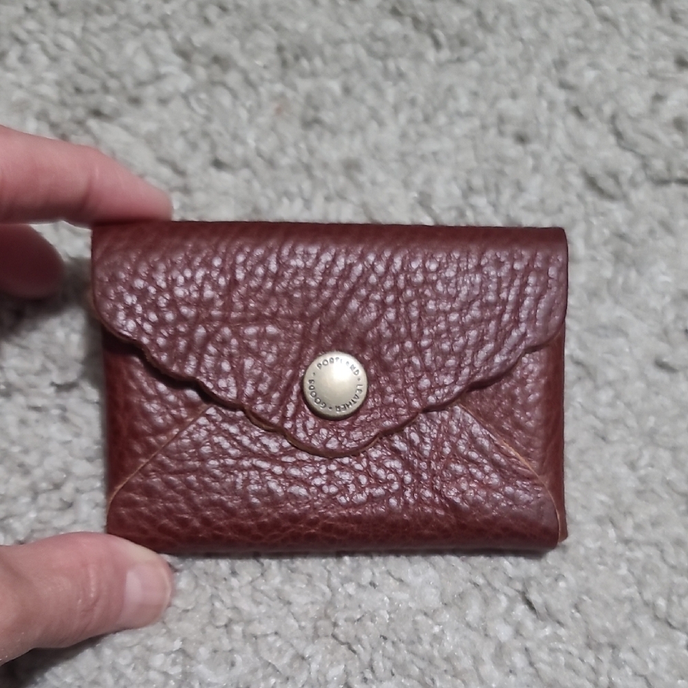 New Portland Leather Goods PLG Daisy Mini Wallet Nutmeg - Picture 1 of 5